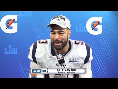 Video: Kyle Van Noy Patriots-Rams Super Bowl 53 victory press conference
