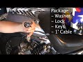 Bolt Lock - Lock up your helmets and jackets