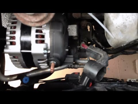 how to unplug alternator