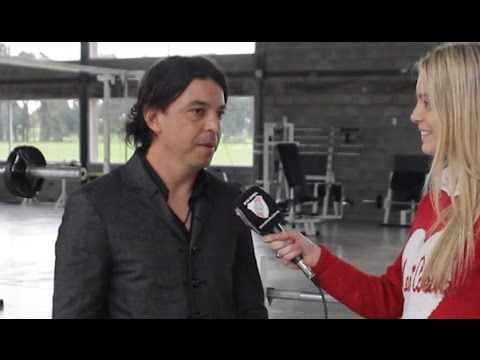 Marcelo Gallardo, en la previa de su primer superclásico como DT