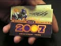 5 Boxes 2007 UD Premier Football Hobby Box Break