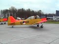 Fokker four departing