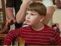 This kid doesn't like a strange woman taking away his bacon! Viewers should also pause at 00:32 This is from an episode of the show 'Wife Swap' on ABC (season 5, episode 18) Here's what he says between 0:57 - 1:05 : 'I had a very calm day till this. A little bump in the road comes and she wants to be ('she bes') sarcastic!' (thanks Patemjo, ditzyxbeans and asschilee) Join the facebook-group: www.facebook.com ... 'Bacon is good for me fat kid bacon abc tv wife swap s05e18 s05 e18 season ...