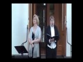 Ann-Margreth Nyberg and Mats Calvén sing O soave fanciulla! from Puccini's Bohême Väsby Park 2009