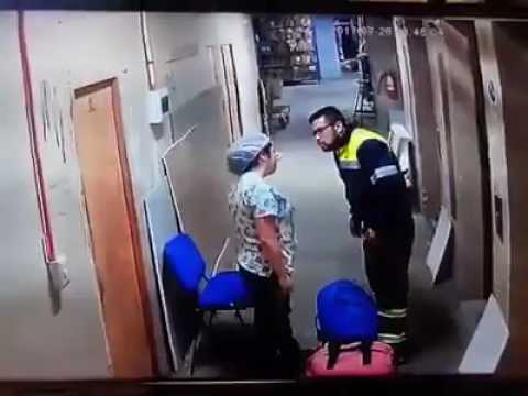 Chile: Paramédico patea la barriga de su pareja embarazada (VIDEO)