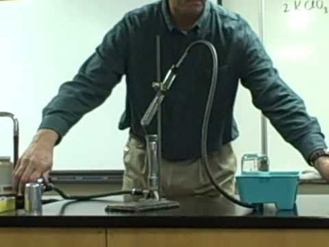 how to collect oxygen from air