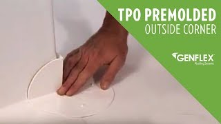 TPO Premolded Outside Corner