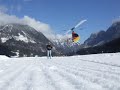 Flug in herrlicher Winter-Landschaft Flug in herrlicher Winter-Landschaft