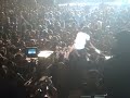 RAPPER Akon says he leapt into the crowd at his concert last night to stop brawling fans who triggered havoc at his performance. .. As the HiSense Arena gig in Melbourne with fellow rapper T-Pain reached full steam, Akon claims he was forced to stop his concert, as rival gangs appeared to launch brutal attacks on each other in the crowd.Police have confirmed two security guards were among at least 18 people who needed medical treatment as a result of violence... Nine people were taken to ...
