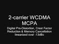 2 carrier WCDMA PA linearization demo