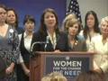 Press Conference on Obama's Support for Women