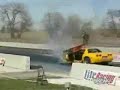 Corvette blows up