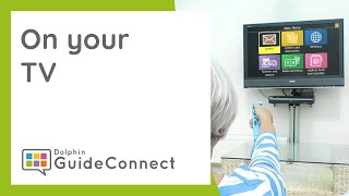 GuideConnect on Your TV, with a Remote Control
