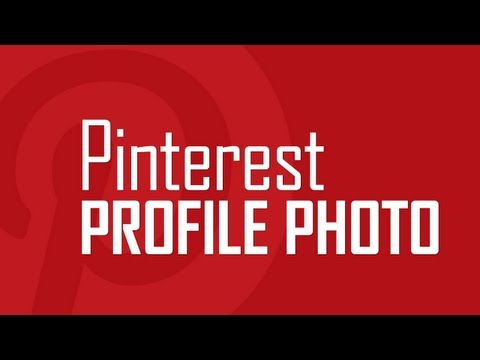how to change your picture on pinterest