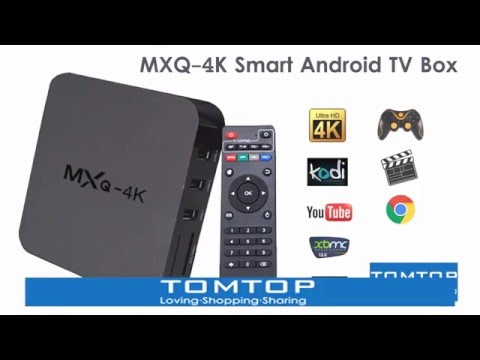 MXQ-4K Smart Android TV Box