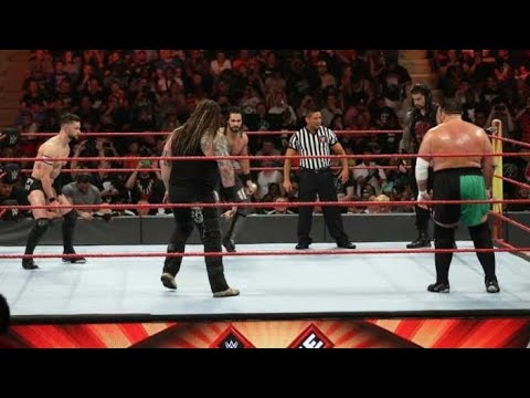 Roman Reigns - Samoa Joe - Bray wyatt - Seth Rollins - Finn Balor - Extreme Rules..10386..10386..