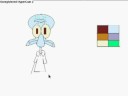 Drawing Squidward In Mspaint