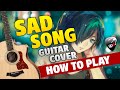 We the Kings - Sad Song (Fingerstyle Acoustic Guitar Cover + Free Tabs and Karaoke)