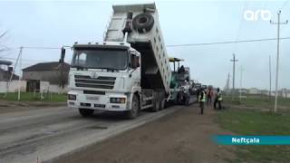 Salyan-Neftçala avtomobil yolu yenidən qurulur