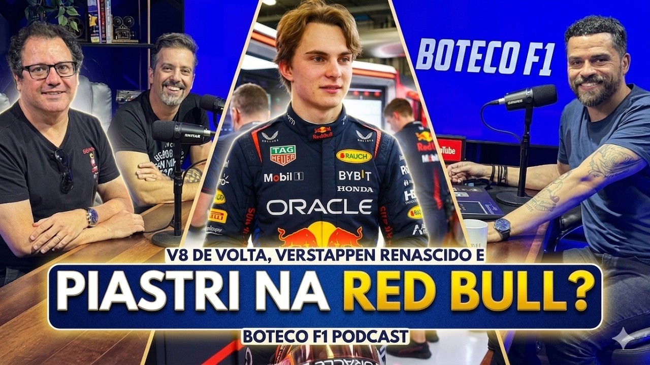 A VOLTA DOS V8 NA F1? VERSTAPPEN RENASCE E McLAREN DE VOLTA AO JOGO | BOTECO F1 PODCAST