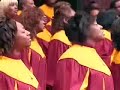 sunday morning worship at the west angeles church of god in christ, where bishop charles e. blake presides. praise and worship lead by david daughtry - mass choir under the direction of jason white.