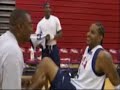 Lebron sings to Carmelo Funny Lebron sings to Carmelo Funny