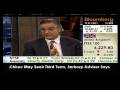 Hedge Fund expert, Charles Gradante, Co-Founder of Hennessee Group LLC, arguably the oldest and, by most every account, the preeminent hedge fund advisory firm on Wall Street, is shown on Bloomberg TV's 