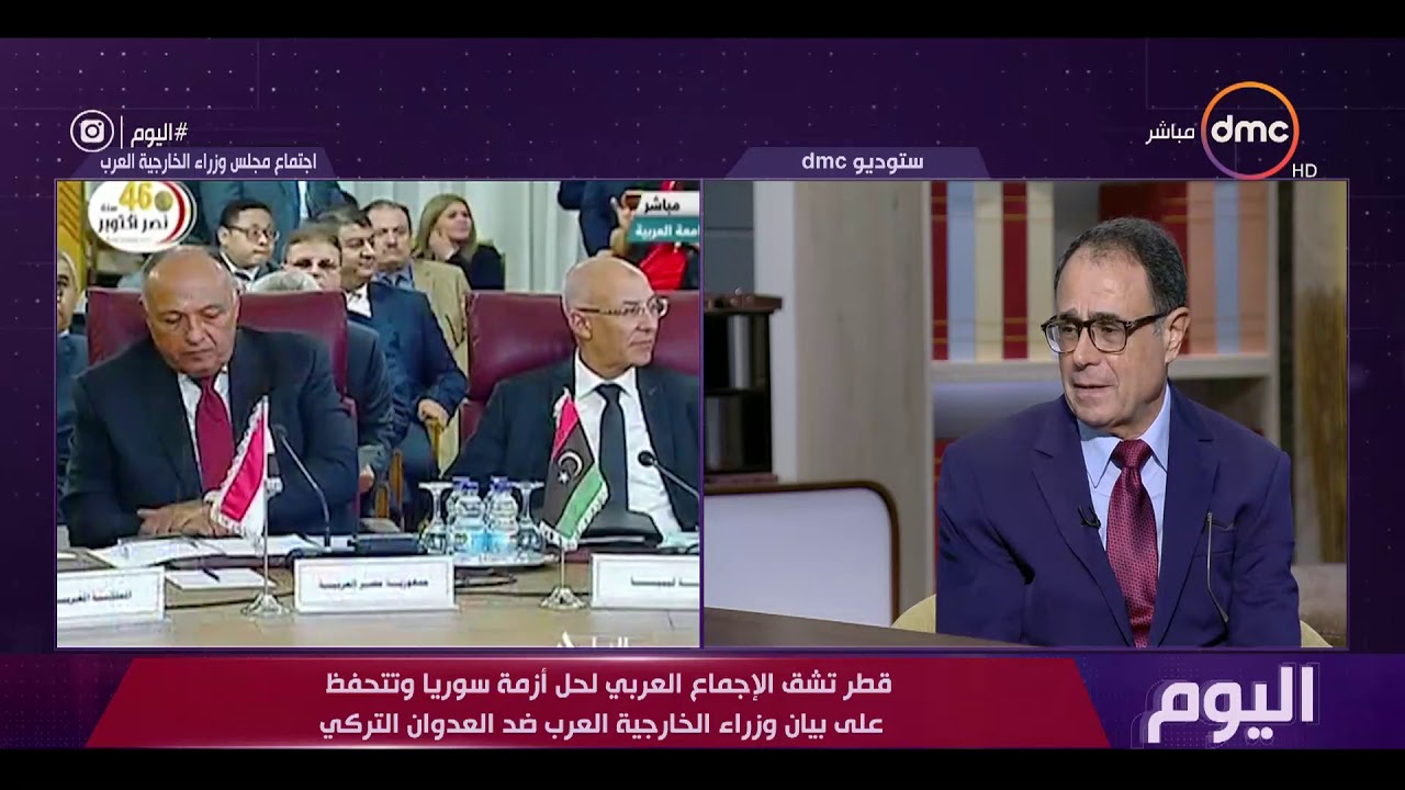 مجدي بكير : تنديد عربي بـ "العدوان التركي" علي سوريا ومطالب بإعادة "مقعد دمشق" في الجامعة العربية