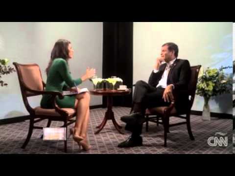 Rafael Correa - Frente a Frente con Ana Pastor en CNN 4/5