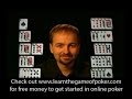 Daniel Negreanu - Poker Lesson 1