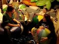 deflating big beachball