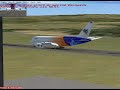 a380-800 FSX landing at EICM