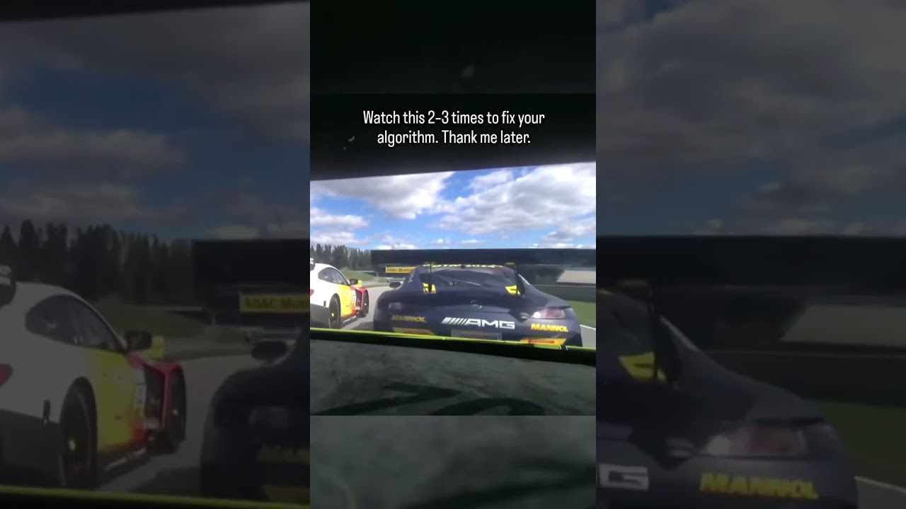 Time to get your algorithm BACK ON TRACK 🫵🏁 #DTM #DTM26 #DTM2026