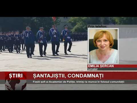 Foştii şefi ai Academiei de Poliţie, condamnați în dosarul șantajării jurnalistei Emilia Șercan