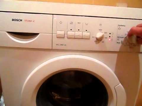 Разборка стиральной машины бош макс 5