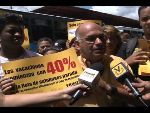 José Antonio España: Más de 200% aumentó el transporte interno en Venezuela