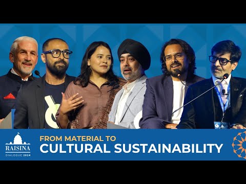 Exploring Sustainability with Rahul Mishra | Samir Saran | Raisina ...
