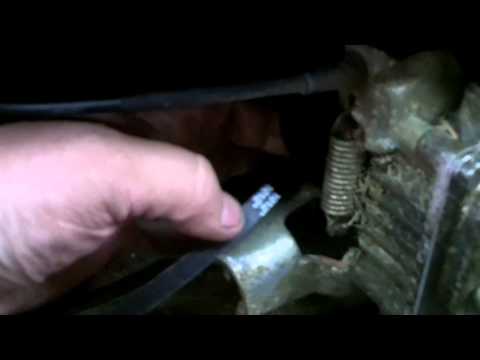 HONDA MOWER REPAIR    how to replace the drive belt on a honda lawn mower