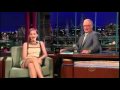Emma Watson David Letterman
