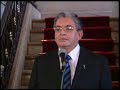 \"Seré el Ministro de Justicia e Interior\" \"Seré el Ministro de Justicia e Interior\"