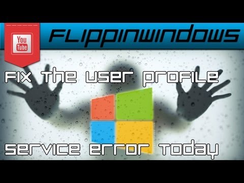 how to rebuild windows profile