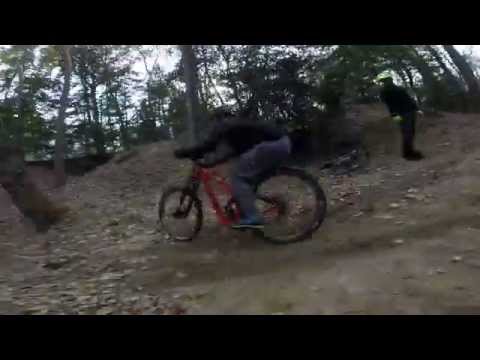 Downhill Biking Allaire State Park New Jersey with Trek Session 9.9