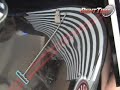Harley Davidson Motorcycle Gas Tank Paintless Dent Repair Tutorial / San Diego