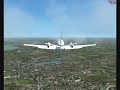 FSX Cessna Conquest 441 London City Airport`