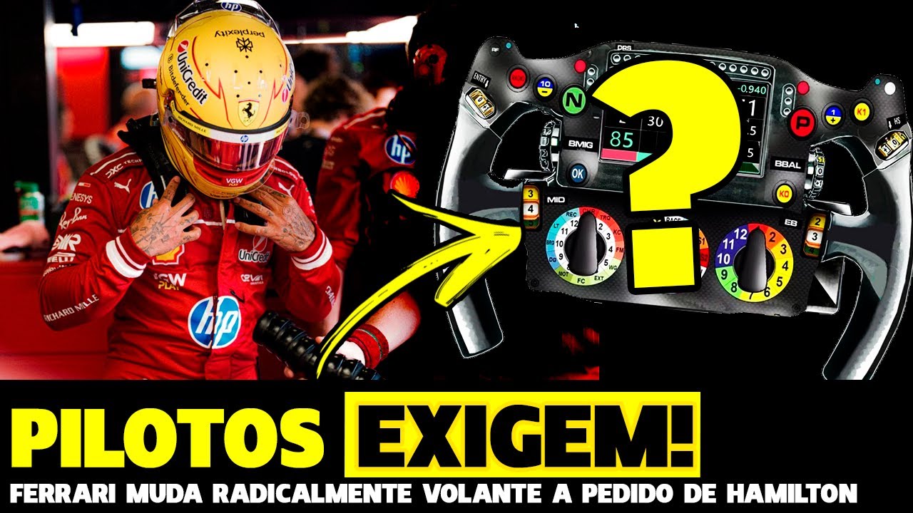 Pilotos Exigem E Ferrari Muda Radicalmente Volante Para 2026 | Fórmula 1 | Gpemcasa
