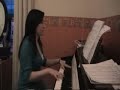 Danii playing Limbo on piano