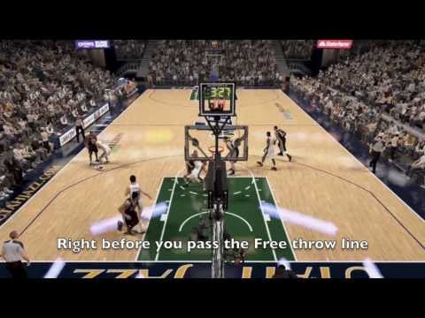 how to alley oop in nba 2k14 ps4