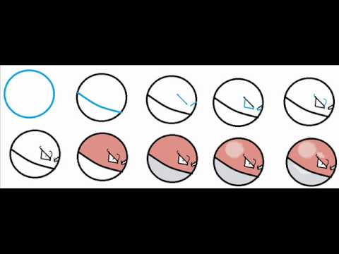 how to draw voltorb