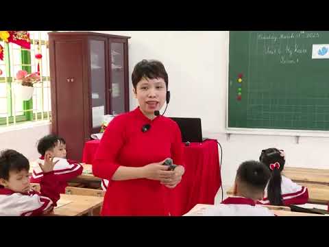 Tiết học mẫu tiếng anh lớp 1