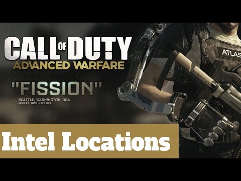 Mission 4 Fission - All Intel Locations - Call of Duty: Advanced Warfare
